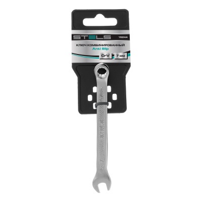 Ключ комбинированный, 7 мм, CrV, антислип Stels по ценам производителя в Санкт-Петербурге с доставкой по всей России
