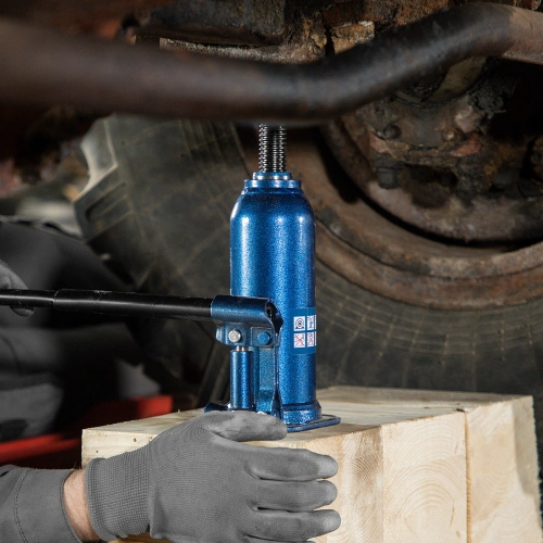 Домкрат гидравлический бутылочный, 8 т, h подъема 222-447 мм Stels по ценам производителя в Санкт-Петербурге с доставкой по всей России