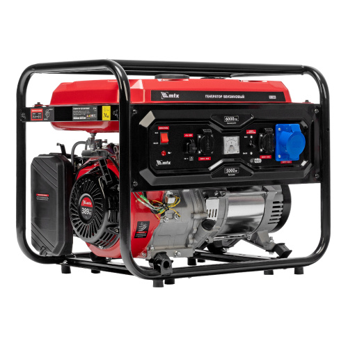Генератор бензиновый RS-7000, 6 кВт, 230В, ручной стартер MTX по ценам производителя в Санкт-Петербурге с доставкой по всей России