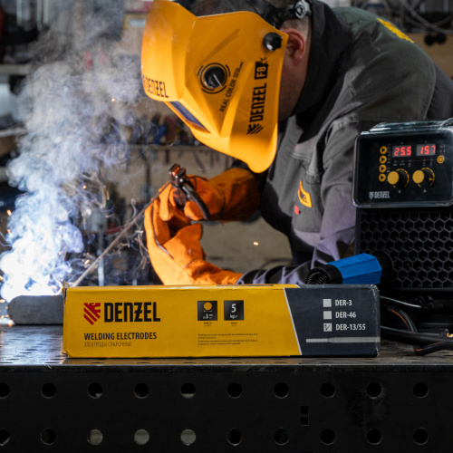 Электроды DER-13/55, диам. 3 мм, 5 кг, основное покрытие Denzel по ценам производителя в Санкт-Петербурге с доставкой по всей России