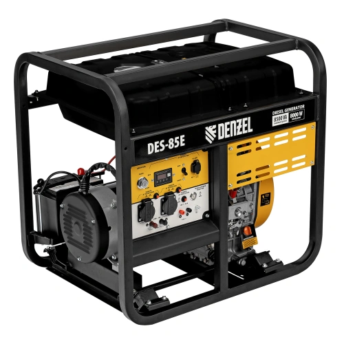 Генератор дизельный DES-85E, 8,5 кВт, 230 В, 16 л, электростартер Denzel по ценам производителя в Санкт-Петербурге с доставкой по всей России
