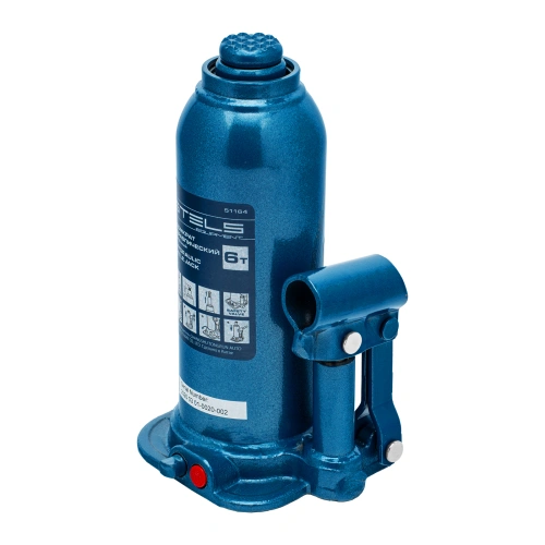 Домкрат гидравлический бутылочный, 6 т, h подъема 207-404 мм Stels по ценам производителя в Санкт-Петербурге с доставкой по всей России