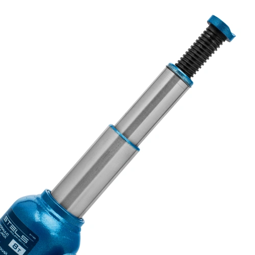 Домкрат гидравлический бутылочный телескопический, 8 т, подъем 180-410 мм Stels по ценам производителя в Санкт-Петербурге с доставкой по всей России