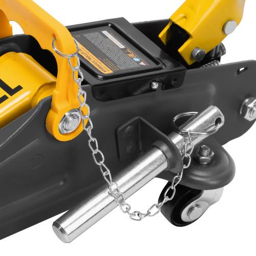 Домкрат гидравлический подкатной с фиксатором, 2,8 т, 135-385 мм Denzel по ценам производителя в Санкт-Петербурге с доставкой по всей России