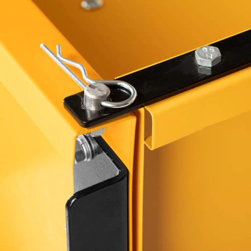 Прицеп для мотоблока TT-500, оцинк., груз. 500 кг, рег. сцепка, колеса 4.00-10, в упаковке Denzel по ценам производителя в Санкт-Петербурге с доставкой по всей России