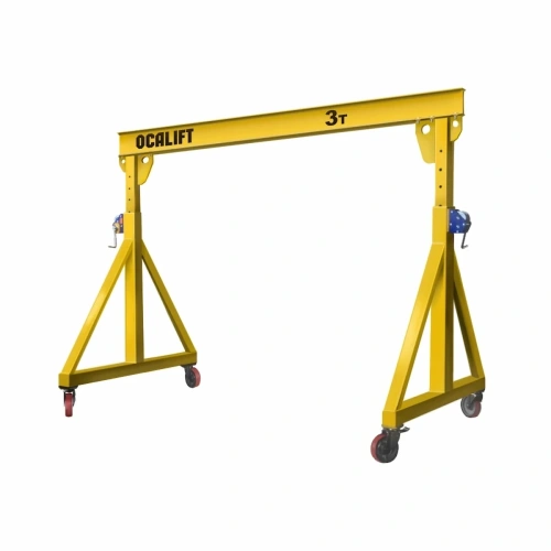 Мини-кран козловой c регулируемой высотой МПУ 3т (3,5-5)х4 метра по ценам производителя в Санкт-Петербурге с доставкой по всей России