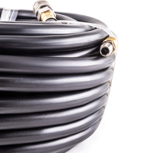 Резиновый маслостойкий воздушный шланг с фитингами Rapid, 20 бар, 15х9 мм, 25 м. AERO купить в Москве с доставкой по всей России | ProtosMarket.ru