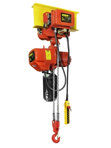 3т 9м таль цепная ТЭЦ OCALIFT 03-02D 380в передвижная две скорости по ценам производителя в Санкт-Петербурге с доставкой по всей России