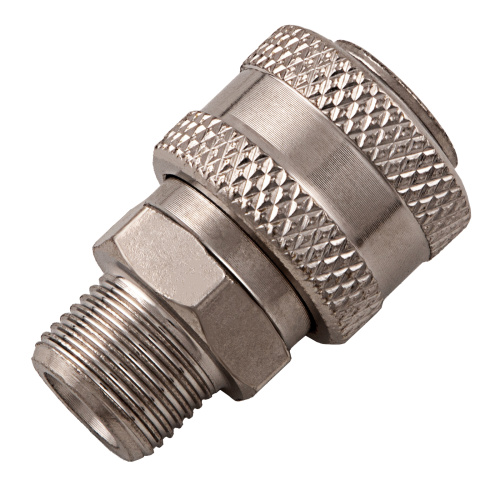 Муфта универсальная быстросъемная ("мама") 3/8, внешняя резьба, 2 шт, Stels купить в Москве с доставкой по всей России | ProtosMarket.ru