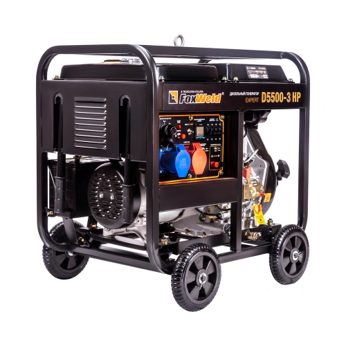 Дизельный генератор FoxWeld Expert D5500-3 HP по ценам производителя в Санкт-Петербурге с доставкой по всей России