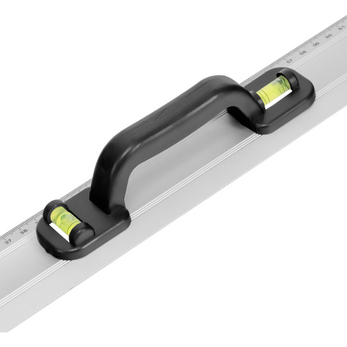 Линейка-уровень, 1000 мм, металлическая, пластмассовая ручка 2 глазка Matrix купить в Москве с доставкой по всей России | ProtosMarket.ru