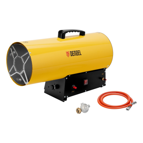 Газовая тепловая пушка GHG-50, 50 кВт, 1400 м3/ч, пропан-бутан Denzel по ценам производителя в Санкт-Петербурге с доставкой по всей России
