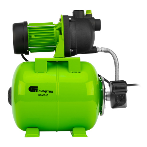 Насосная станция НС650-П, 650 Вт, напор 37 м, 3200 л/ч, ресивер 19 л Сибртех по ценам производителя в Санкт-Петербурге с доставкой по всей России
