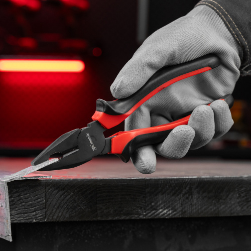 Плоскогубцы комбинированные Black Nickel, 200 мм, двухкомпонентные рукоятки Matrix купить в Москве с доставкой по всей России | ProtosMarket.ru