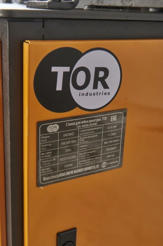 Станок для гибки арматуры 32/28мм 3кВт TOR GW32M по ценам производителя в Санкт-Петербурге с доставкой по всей России