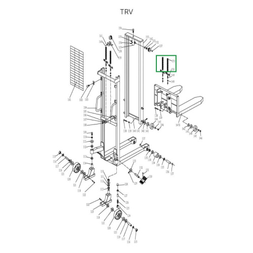 Цепь гидроузла  для TRV1020 по ценам производителя в Санкт-Петербурге с доставкой по всей России