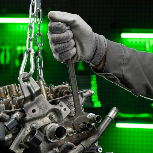 Набор ключей комбинированных, 5,5 - 32 мм, 27 шт., CrV, фосфатированные Сибртех по ценам производителя в Санкт-Петербурге с доставкой по всей России