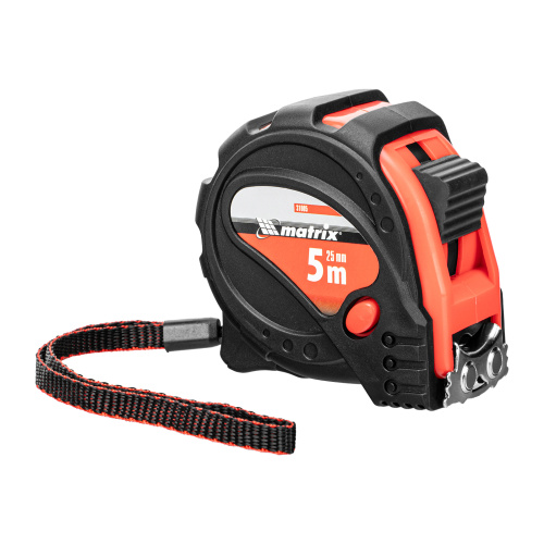 Рулетка Status Magnet 3 fixations,5 м х 25 мм,обрезиненный корпус,зацеп с магнитом Matrix по ценам производителя в Санкт-Петербурге с доставкой по всей России