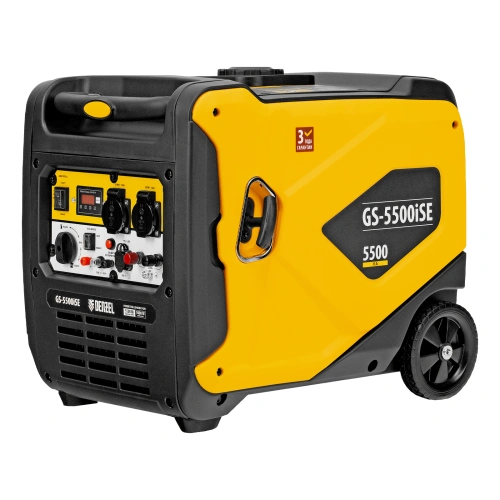 Генератор инверторный GS-5500iSE, 5,5 кВт, 230 В, закрытый корпус,электростартер Denzel по ценам производителя в Санкт-Петербурге с доставкой по всей России
