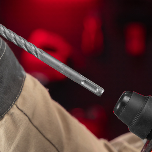 Бур по бетону, 12 x 600 мм, SDS PLUS c крестовой пластиной MATRIX по ценам производителя в Санкт-Петербурге с доставкой по всей России