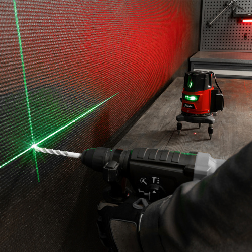 Лазерный уровень CRL-30G, 30 м, зеленый луч, акк. Li 2400 mah, резьба 5/8" MTX по ценам производителя в Санкт-Петербурге с доставкой по всей России