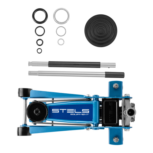 Домкрат гидравлический подкатной, быстрый подъем, 3 т, Quick, 130-465 мм, профессиональный Stels по ценам производителя в Санкт-Петербурге с доставкой по всей России