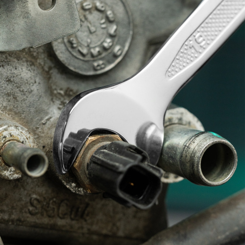 Ключ комбинированный, 19 мм, CrV, антислип Stels по ценам производителя в Санкт-Петербурге с доставкой по всей России