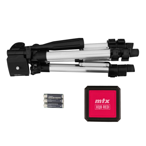 Лазерный уровень XQB RED Pro SET, 10 м, красный луч, батарейки, штатив MTX купить в Москве с доставкой по всей России | ProtosMarket.ru