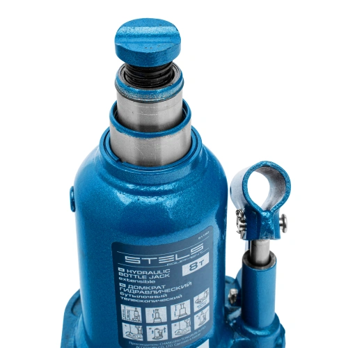 Домкрат гидравлический бутылочный телескопический, 8 т, подъем 180-410 мм Stels по ценам производителя в Санкт-Петербурге с доставкой по всей России