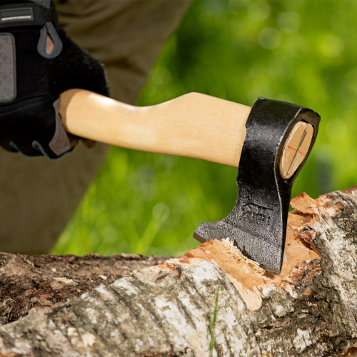 Топор кованый в сборе "Туристический", 630/900 г, 400 мм купить в Москве с доставкой по всей России | ProtosMarket.ru
