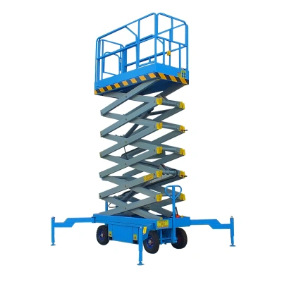 Подъемник ножничный самоходный 500 кг 9/11 м TOR SJY-0,5-9DC аккумуляторный по ценам производителя в Санкт-Петербурге с доставкой по всей России