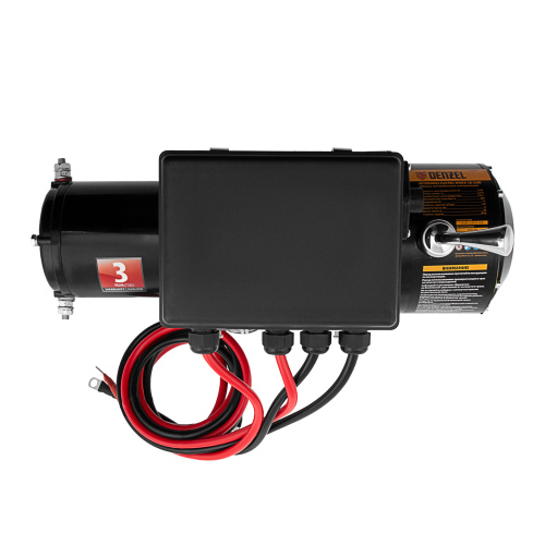 Лебедка автомобильная электрическая LB-2200, 2.2 т, 3.3 кВт, 12 В Denzel по ценам производителя в Санкт-Петербурге с доставкой по всей России