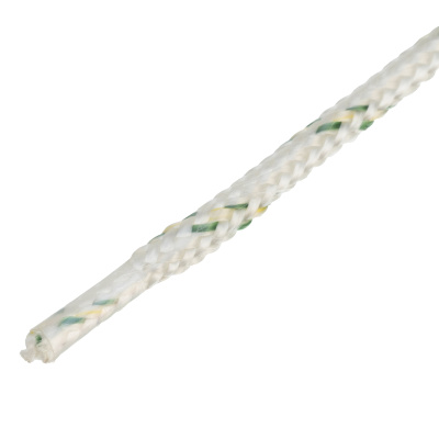 Фал плетеный капроновый с сердечником, 6 мм, L 100 м, 16-прядный, Сибртех купить в Москве с доставкой по всей России | ProtosMarket.ru