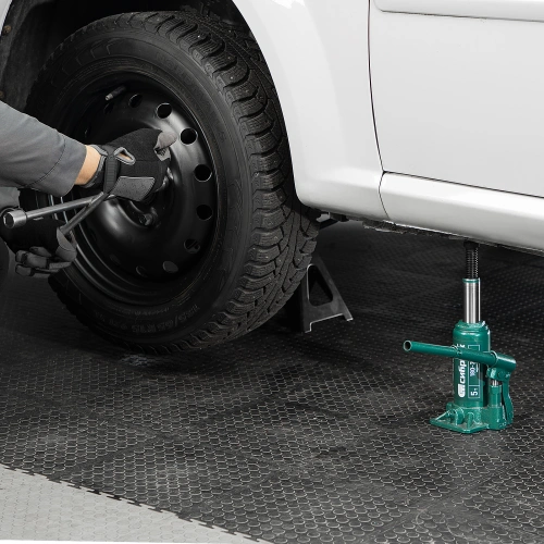 Домкрат гидравлический бутылочный, 5 т, 180-340 мм Сибртех по ценам производителя в Санкт-Петербурге с доставкой по всей России