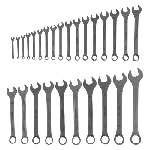 Набор ключей комбинированных, 5,5 - 32 мм, 27 шт., CrV, фосфатированные Сибртех по ценам производителя в Санкт-Петербурге с доставкой по всей России