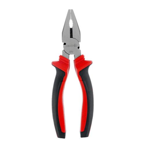 Плоскогубцы комбинированные, 180 мм, хром-ванадий, двухкомпонентные рукоятки Matrix купить в Москве с доставкой по всей России | ProtosMarket.ru