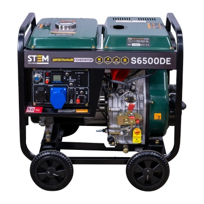 Генератор дизельный STEM Techno S6500DE (6.5 кВт, электростартер, дисплей, подогрев) купить в Москве с доставкой по всей России | ProtosMarket.ru