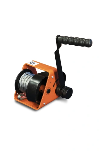 Лебедка ручная барабанная с тросом  300кг  20м со съемной ручкой TOR GR по ценам производителя в Санкт-Петербурге с доставкой по всей России