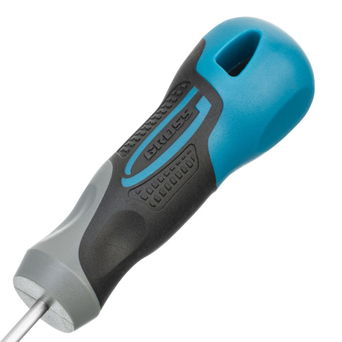 Отвертка PZ0 x 75 мм, S2, трехкомпонентная ручка Gross по ценам производителя в Санкт-Петербурге с доставкой по всей России