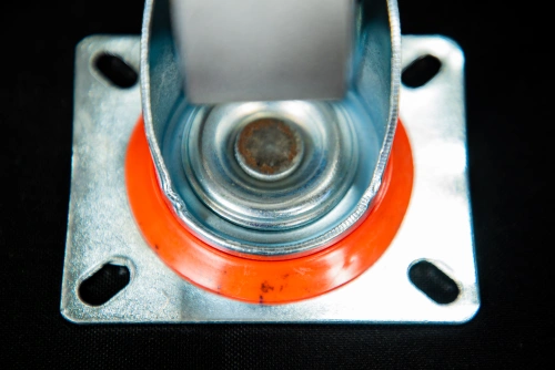 Колесо поворотное чугунное EM01 VKV 100 100 мм термостойкое по ценам производителя в Санкт-Петербурге с доставкой по всей России