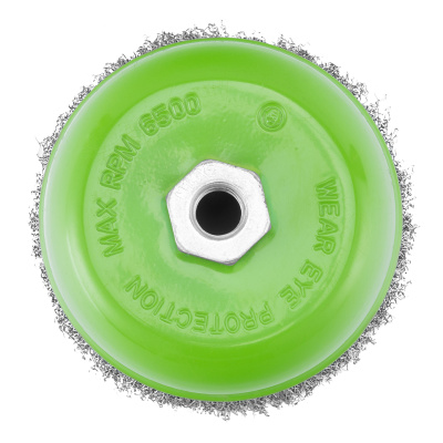 Щетка для УШМ, 125 мм, М14, "чашка", витая проволока Сибртех по ценам производителя в Санкт-Петербурге с доставкой по всей России