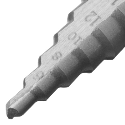 Сверло ступенчатое по металлу, 4-6-8-10-12-14-16-18-20-22-24-26-28-30-32 мм, 4241 Сибртех купить в Москве с доставкой по всей России | ProtosMarket.ru