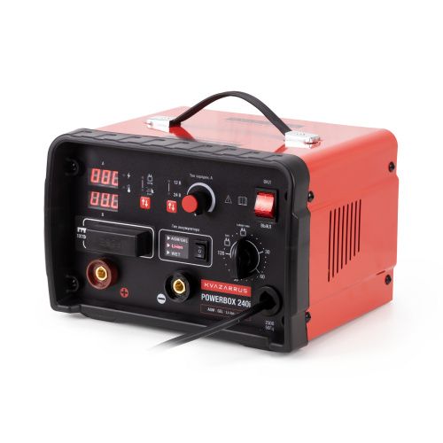 Инверторное пуско-зарядное устройство KVAZARRUS PowerBox 240i, таймер, пластиковый кейс купить в Москве с доставкой по всей России | ProtosMarket.ru