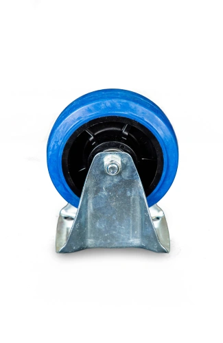 Колесо неповоротное из эластичной резины MW150 150 мм по ценам производителя в Санкт-Петербурге с доставкой по всей России