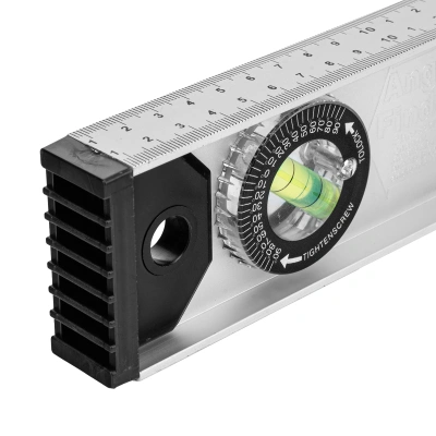 Уровень алюминиевый "Рельс", 400 мм, 3 глазка (1 поворотный) Matrix по ценам производителя в Санкт-Петербурге с доставкой по всей России