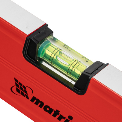 Уровень алюминиевый магнитный, 600 мм, фрезерованный, 3 глазка (1 зеркальный) усиленный Matrix по ценам производителя в Санкт-Петербурге с доставкой по всей России