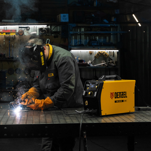 Аппарат инвертор. полуавтомат. cварки IMIG-205SDR, 200 А, ПВ 60%, катушка 5 кг Denzel по ценам производителя в Санкт-Петербурге с доставкой по всей России