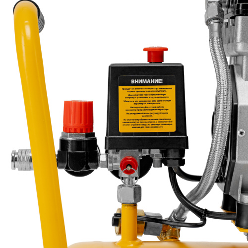 Компрессор DLS950/24 безмаслянный малошумный 950 Вт, 165 л/мин, ресивер 24 л Denzel по ценам производителя в Санкт-Петербурге с доставкой по всей России