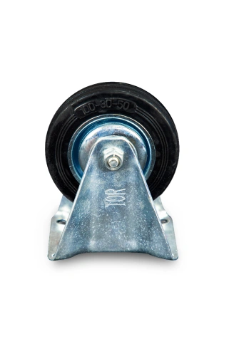 Колесо неповоротное резина FC 46 100 мм (N) по ценам производителя в Санкт-Петербурге с доставкой по всей России