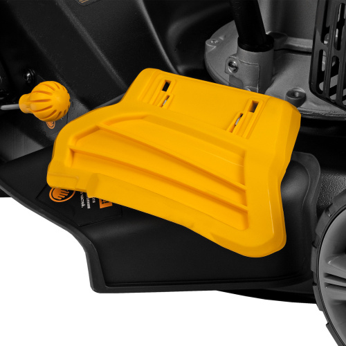 Газонокосилка бензиновая GLD-460SP, 146 куб.см, ширина 46 см, привод 7 уровней, травосборник 50 л Denzel купить в Москве с доставкой по всей России | ProtosMarket.ru